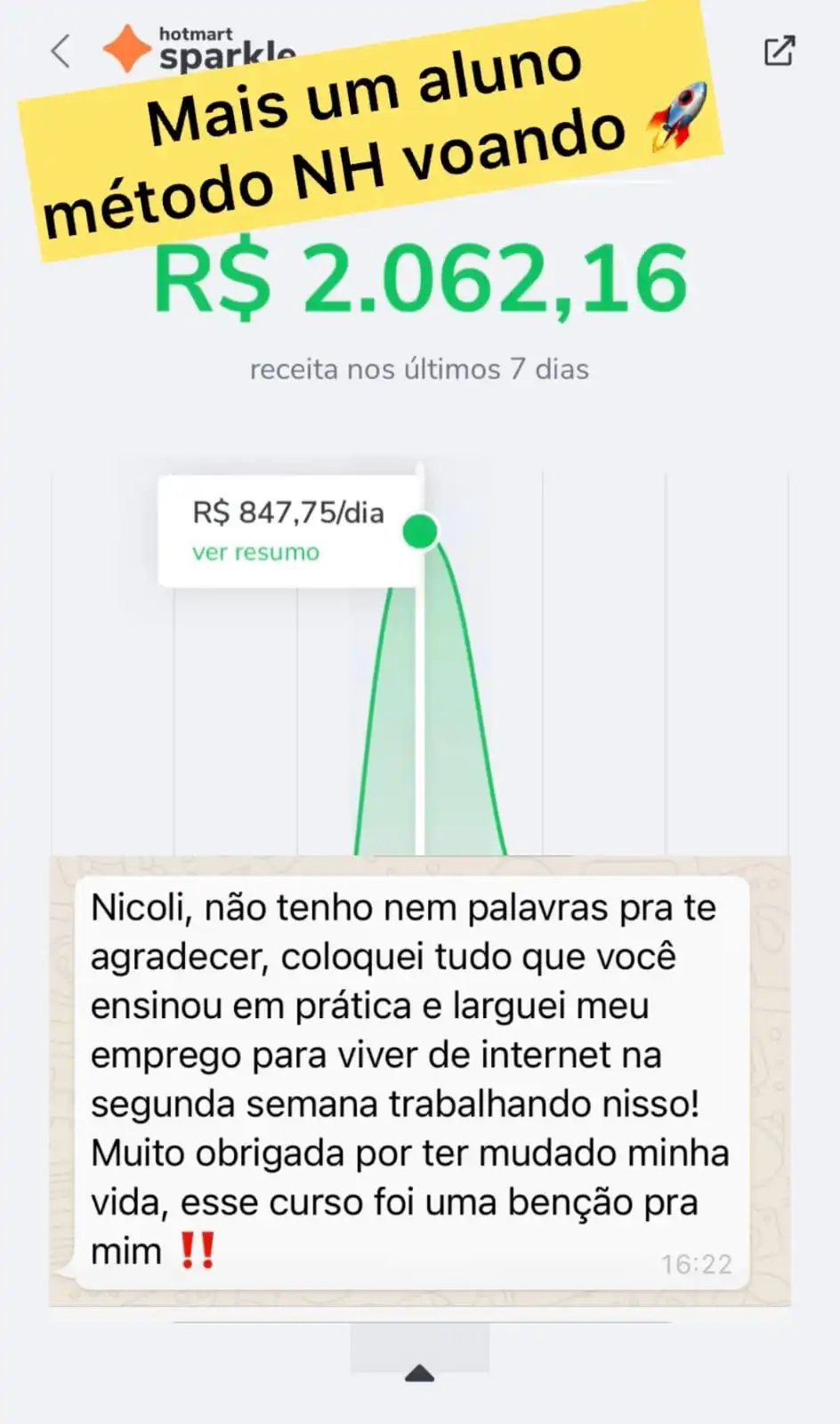 Comprovante de resultado 3